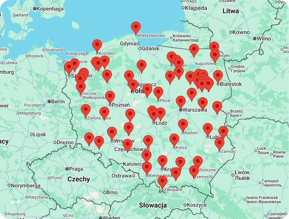 Mapa lokalizacji Pan Viking