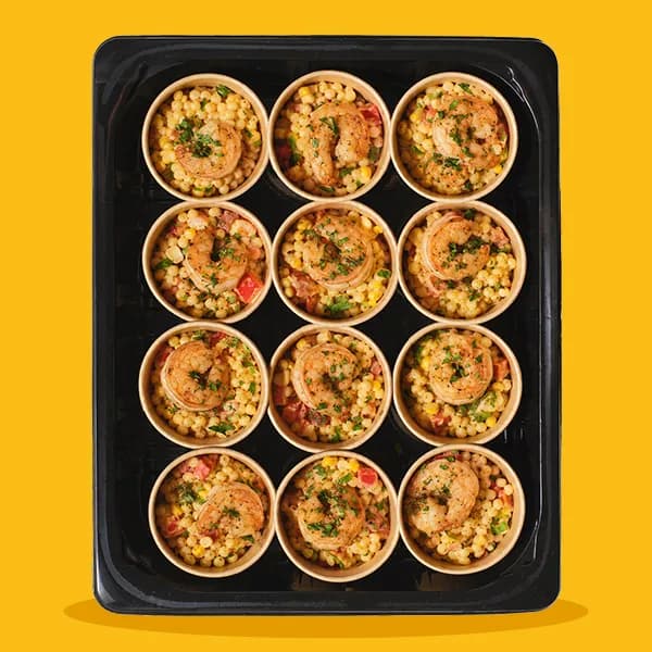 Sałatka Box – Krewetka i kuskus